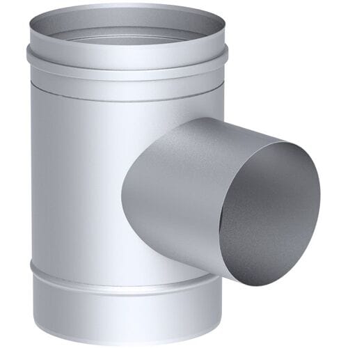 GGM Gastro T-Anschlußstück 90° mit Wassernase - Ø 200mm Zilver