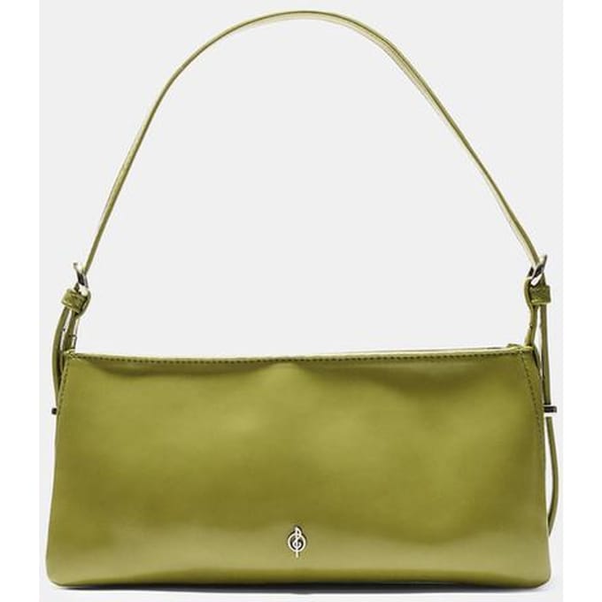 Stradivarius Schoudertas met logo  Pistachegroen OS