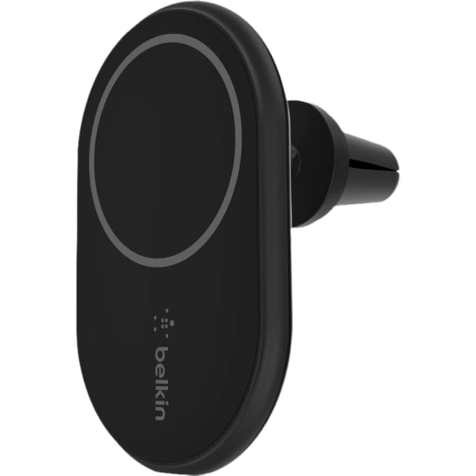 Belkin BOOST CHARGEª Magnetic wireless Car Vent Mount + Car Charger CLA Black