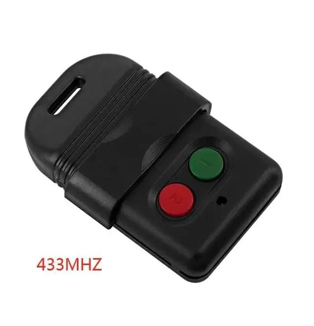 Télécommande Universelle 8 Interrupteurs DIP Code Fixe Smc5326P-3 433Mhz pour Portail Automatique, Ouvre-porte de Garage ou Système d'Alarme black