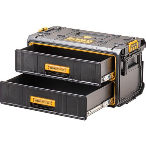 DeWALT ToughSystem 2.0 koffer met 2 lades 330x535x305mm