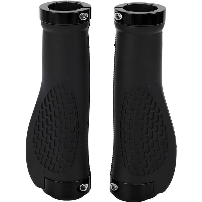 2 Stuks Elektrische Scooter Handvat Sleeve Silicone Anti-Slip Vervanging Scooter Stuur Handvat Grip Cover black