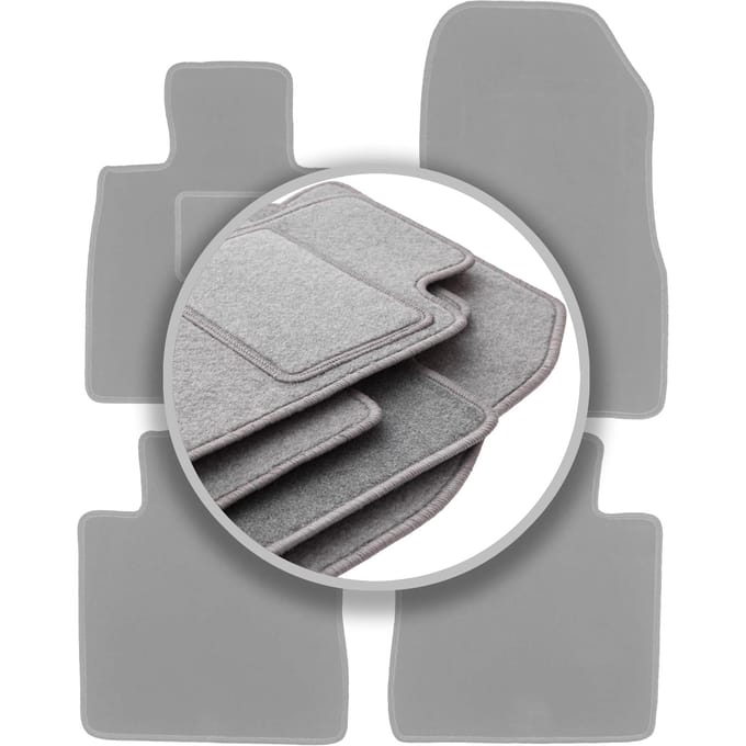 Automatten asgrijs voor: Nissan Note II hatchback (2012-)