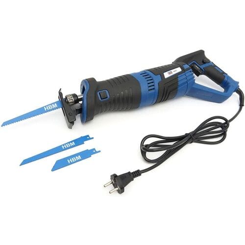 HBM 900 Watt Professionele Reciprozaag Inclusief 3 Zaagbladen