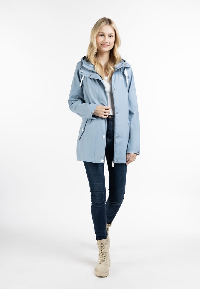 ICEBOUND Regenjas Dames lichtblauw