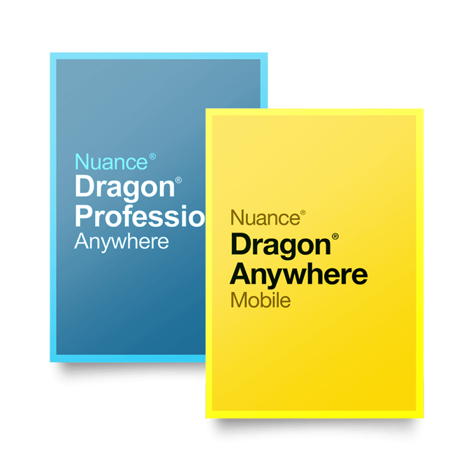 Nuance Dragon Professional Anywhere + Dragon Anywhere Mobile 2 Jaar