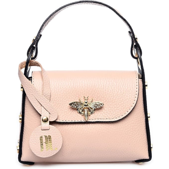 Anna Luchini Rose Rundleer Tas