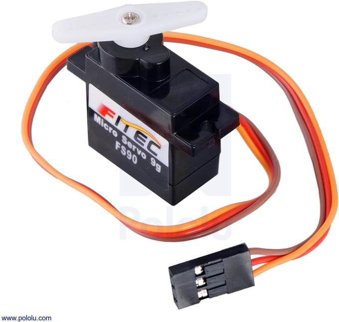 FEETECH FS90 Micro Servo – Compacte 9 g servo 4,8–6 V Pololu 2818