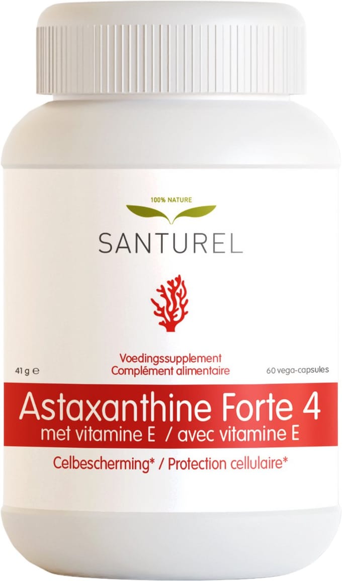 Santurel Astaxanthine Forte 4 mg met Vitamine E – dat zorgt voor verbeterde opname
