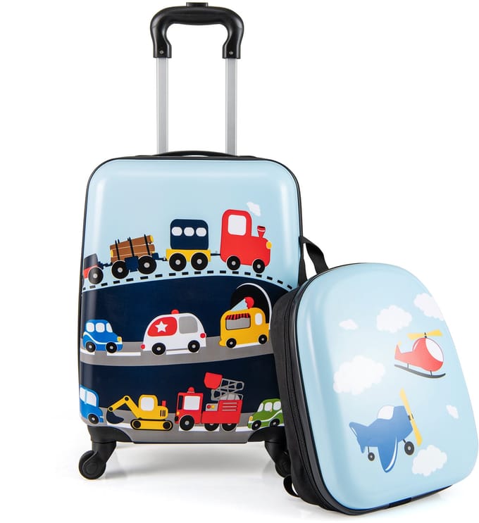 COSTWAY kinderkoffer, 13"+17", Schattig
