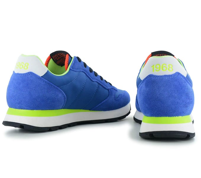 SUN68 Tom Fluo - Baskets pour Homme Chaussures Bleu Z36102-58 ORIGINAL EU 46 bleu