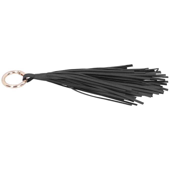 Kwastje Sleutelhanger Stijlvolle Creativiteit Sleutelhanger Houder DIY Handgemaakte Ambachtelijke Decoraties(Zwart ) zwart