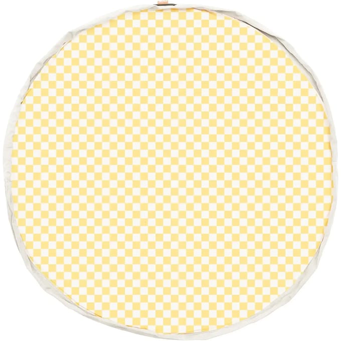 Speelkleed en opbergzak Play&Go Vichy Yellow