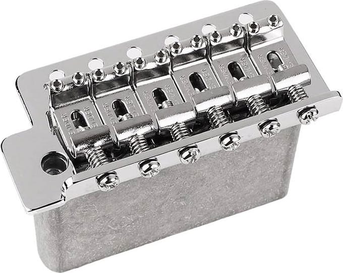 Fender Tremolo-assemblage voor linkshandige Standard Series Strat (2006-nu) - Chrome
