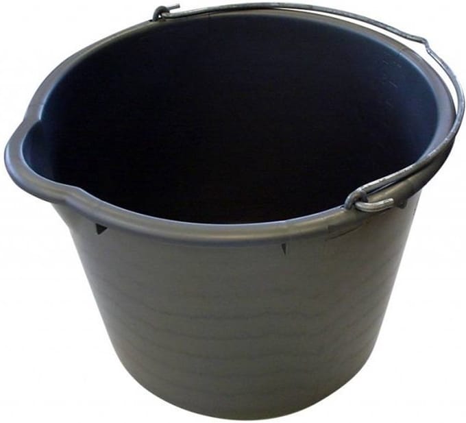 ES Bouwemmer - 12 Liter - Schenktuit - Zwart