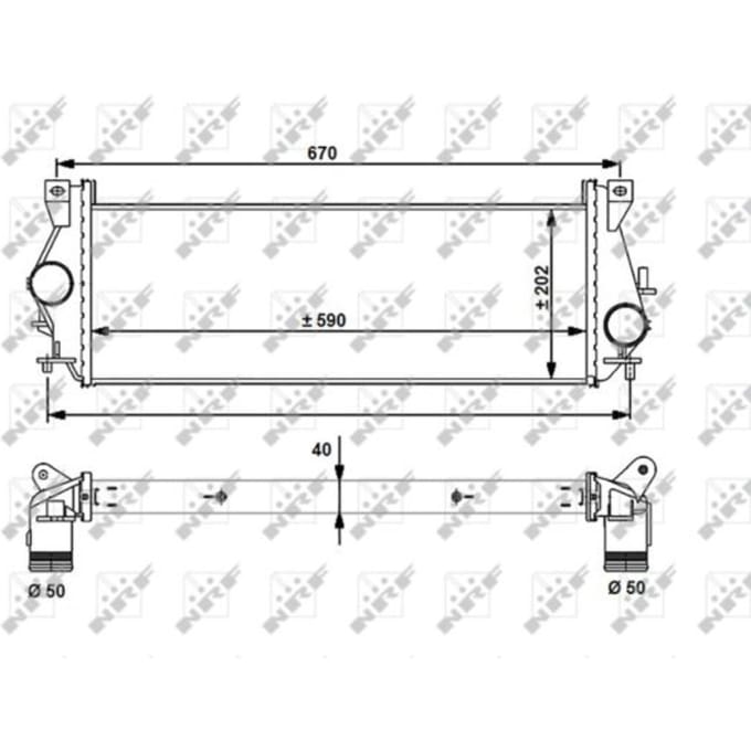 Intercooler NRF 30910