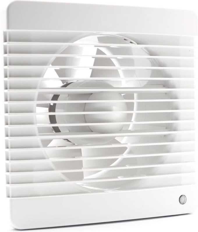VoorVentilatie badkamer- en toiletventilator M 150 - Ø 150 mm - wit