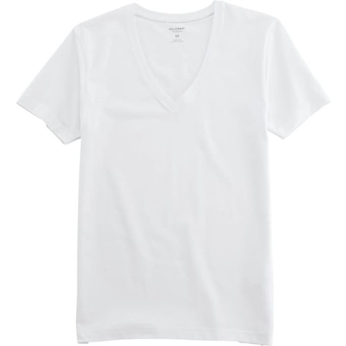 OLYMP Level Five T-Shirt voor eronder, Body Fit, Wit