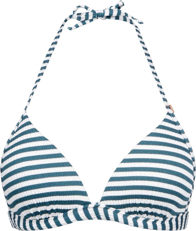 Brunotti - Lisselot-Stripe - Bikini Topje Snow - Dames - Slide Triangel Bikini Top - 36