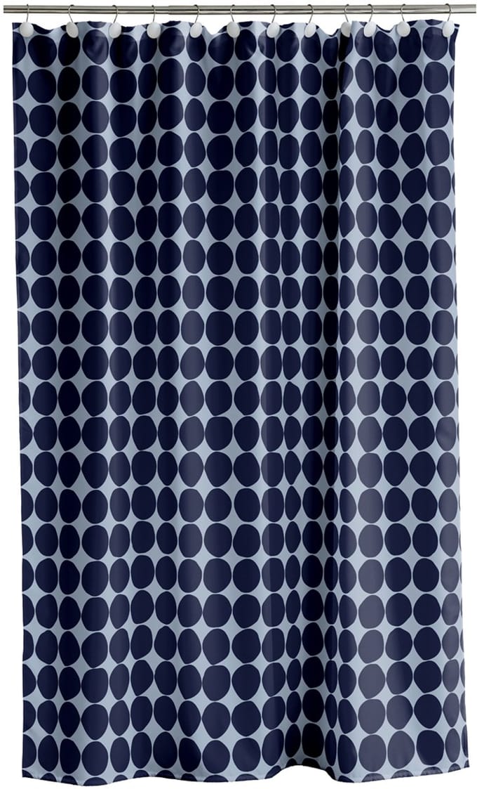 Södahl Bubbles Douchegordijn 180 x 200 cm Linen blue