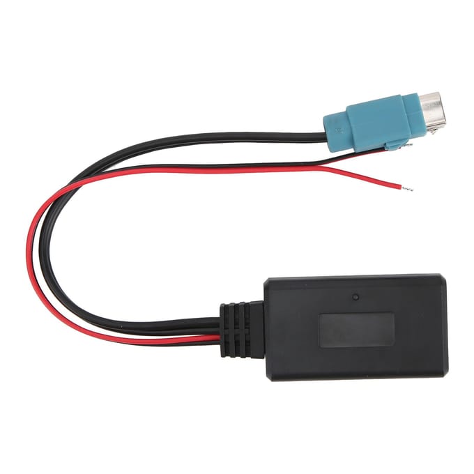 Câble AUXIN Bluetooth Adaptateur Audio Sans Fil pour Voiture Remplacement pour Alpine KCE237B black