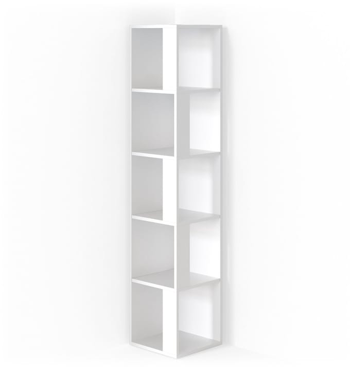 Vicco Lio Hoekrek – 33.3 x 162.2 cm Wit