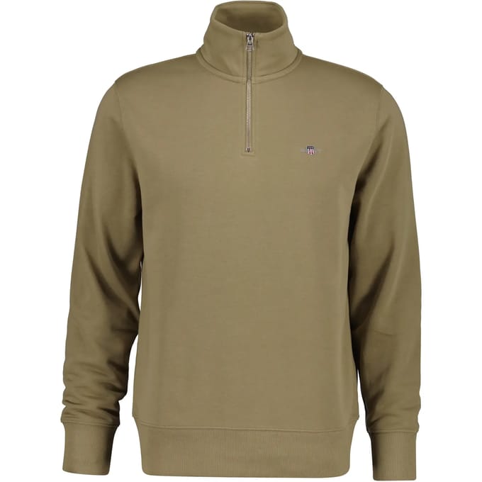Sweatshirt 1/2 Zip Gant Regular Shield