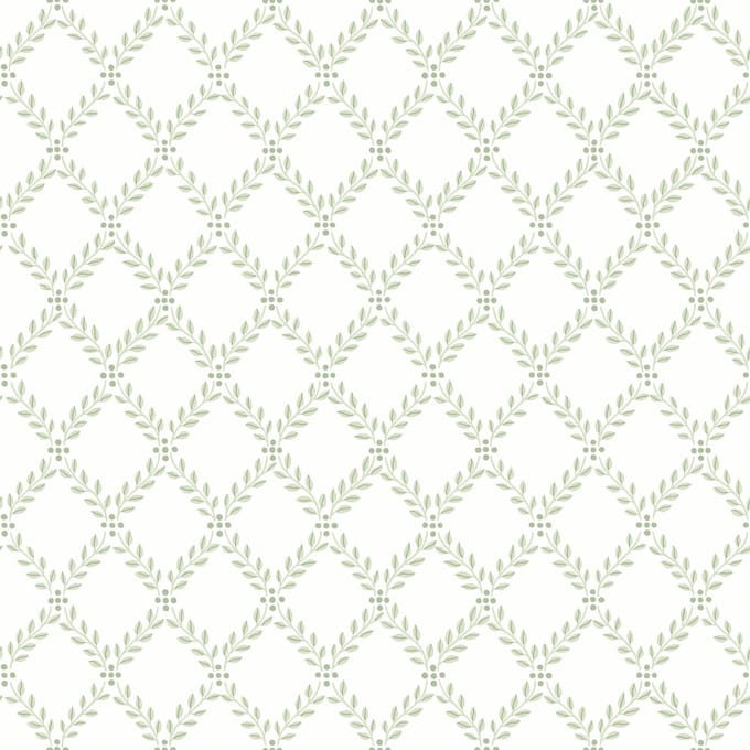 Boråstapeter Vliesbehang 7671 - Falsterbo III - Botanisch Wit - 53cm x 10.05m