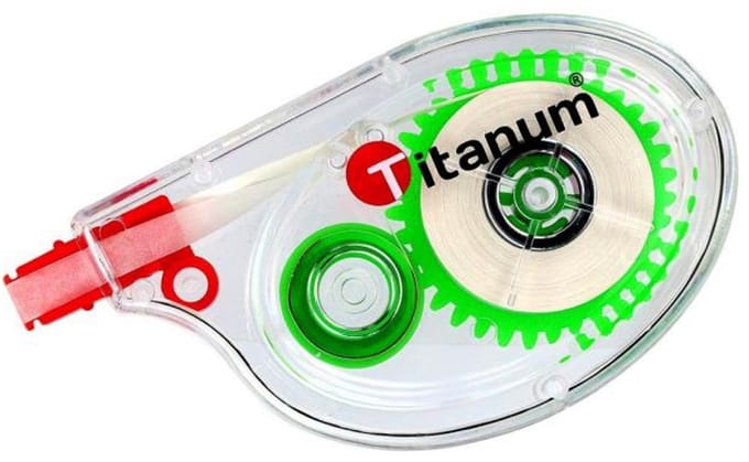 Titanum - Correctieroller - 6m - 5mm - Transparante Behuizing