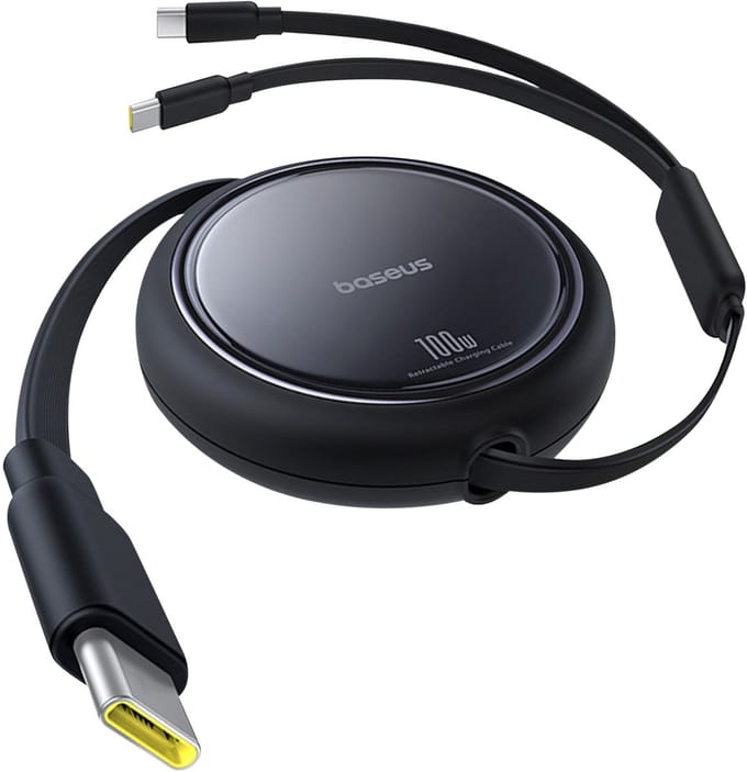 Baseus Usb-C Kabel 2In1 Heldere Spiegel Voor Telefoons En Laptops 100W 1M