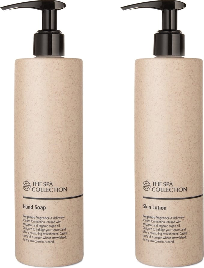 The Spa Collection Bergamot - Handzeep + Body Lotion - 400 ml pompfles - Set van 2 stuks
