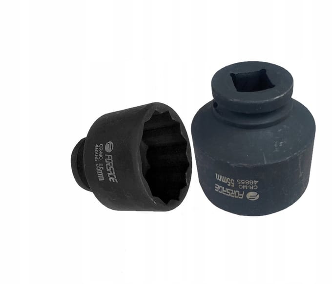 Forsage F-46855 - Uitslagdop - 12-kant - 55 mm - CrMo Staal