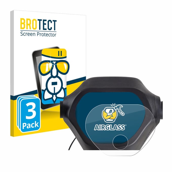 Screenprotector 3 Stuks voor Epowerfun ePF-2 Beschermglas transparant