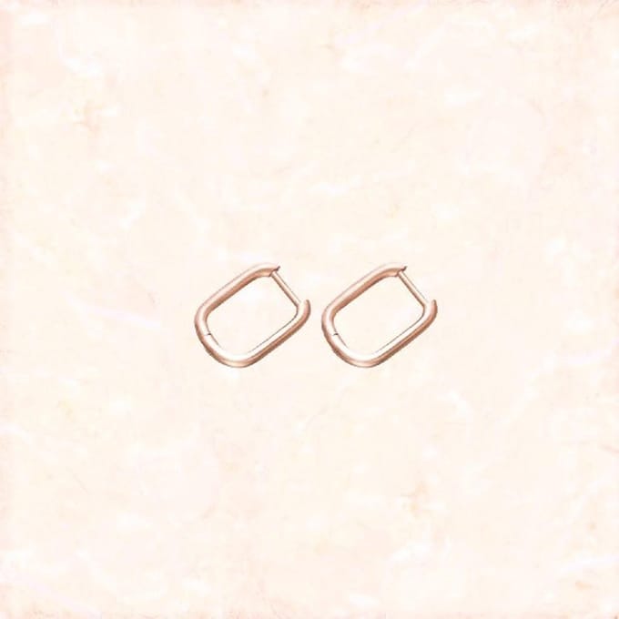 Jobo By JET - Wish earrings - XS - Rosé - Dames oorbellen