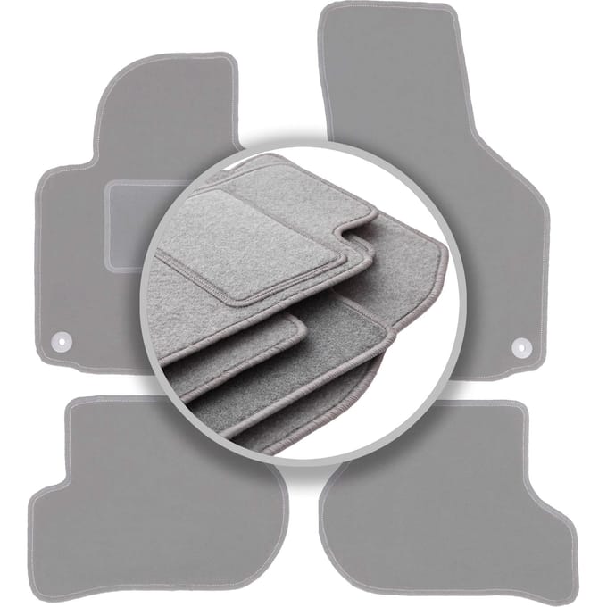 Grijze automatten voor: Volkswagen Golf V hatchback, variant, stationwagen (2003-2009)