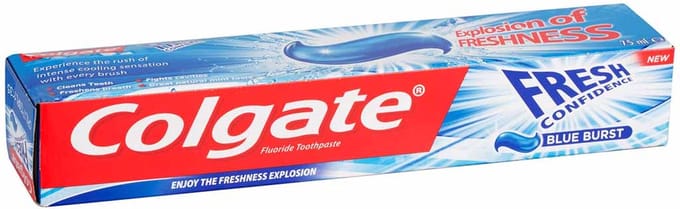 Colgate Tandpasta Fresh Confidence Blue Burst - 12x75ml - Voordeelverpakking