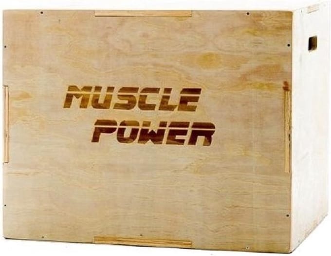 Muscle Power Houten Plyo Box