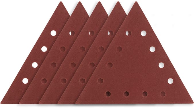 Graphite - Driehoekig Schuurpapier - K120 - 54H033 - 12 Gaten