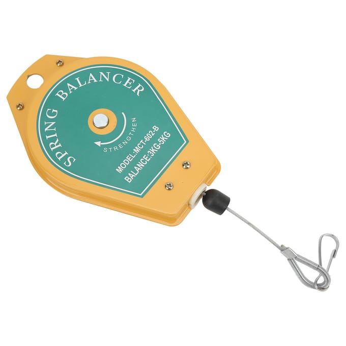 Veerbalancer 3 tot 5 kg Draagvermogen Intrekbare Gereedschap Armatuur Houder Hangend met Beslag