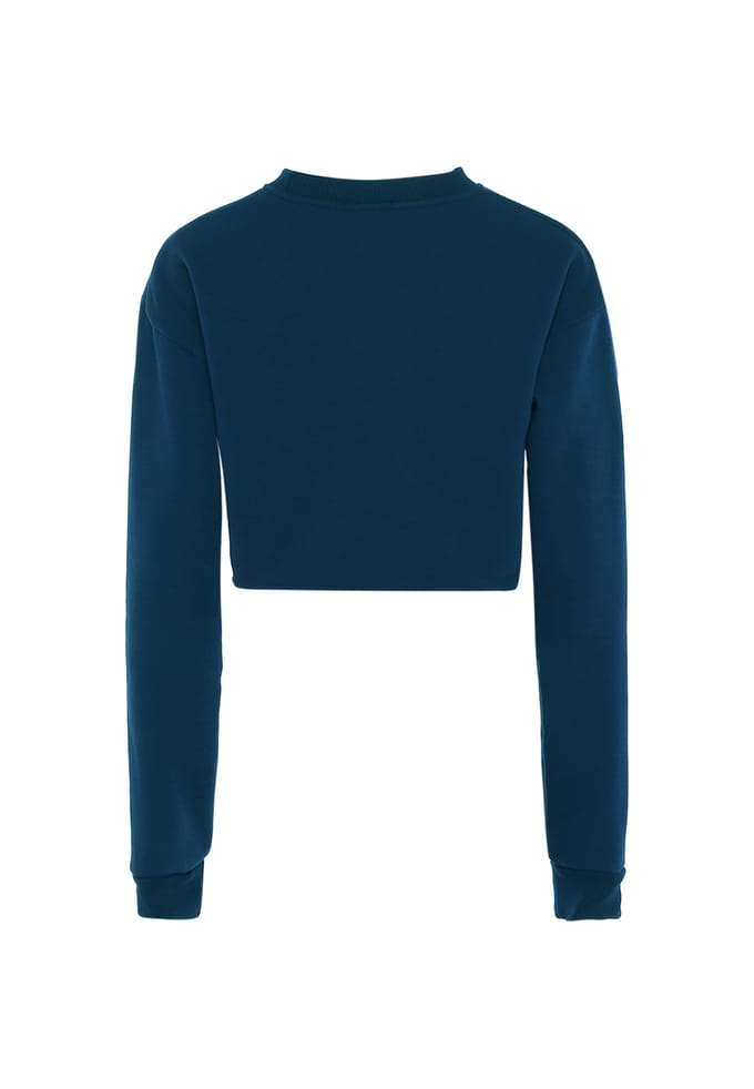 Mymo Sweatshirt Dames Donker turkoois
