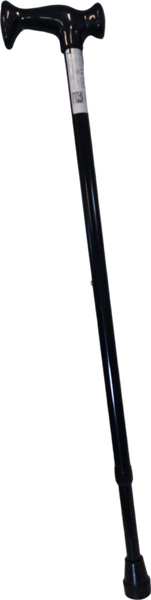 Premis Bio handgreep aluminium (WA2060SBR) Wandelstok - Zwart