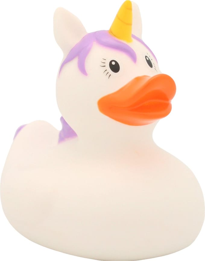 Lilalu Badeend Unicorn wit