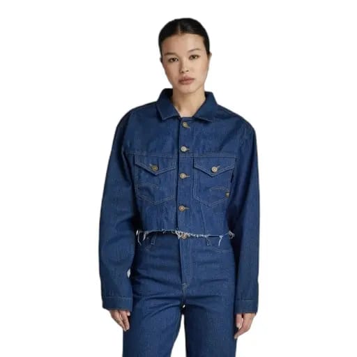 Dames spijkerjack G-Star Cropped Cutoff