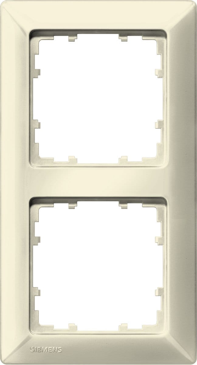 Siemens 5TG25820 Frame Delta Wit 2-voudig
