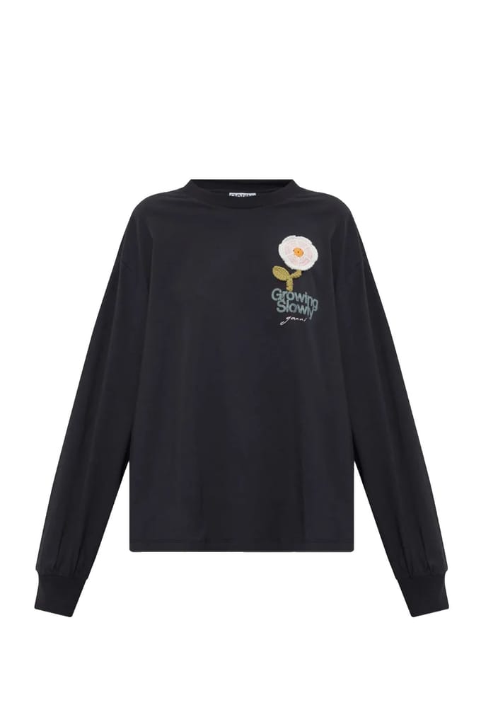 Ganni Shirts Grey