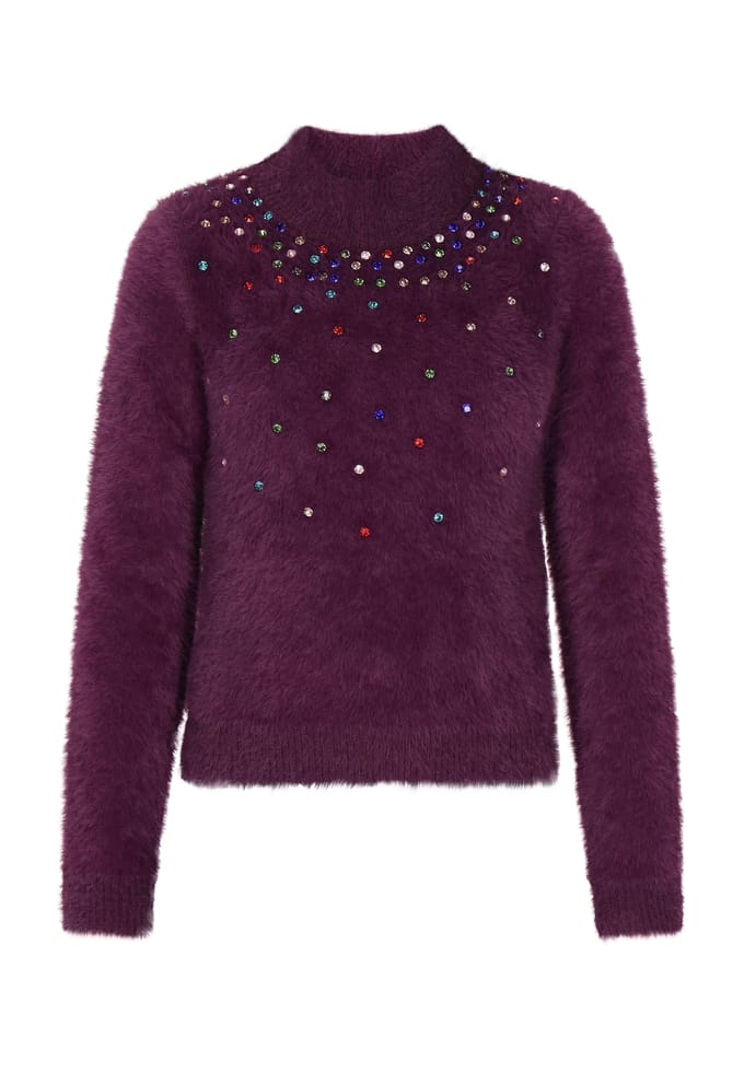 Faina Jumper Dames pruim