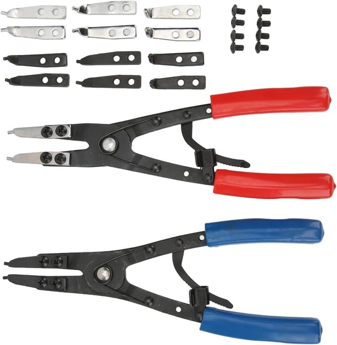 Borgtang Set - Ringen Tang - Onderhoud Klussen - Metaal Hoge Sterkte - 1 Set - Niet gespecificeerd