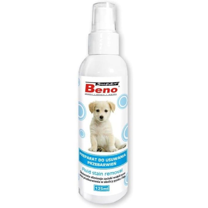 125ml Super Beno verwijderingsspray voor vachtverkleuring hond