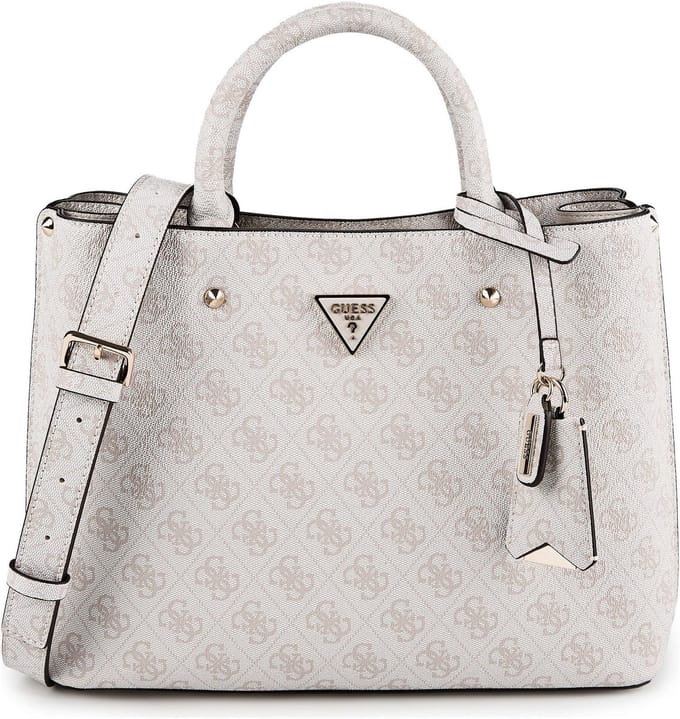 Guess Meridian II Satchel - Handtasche 30 cm (bone logo)