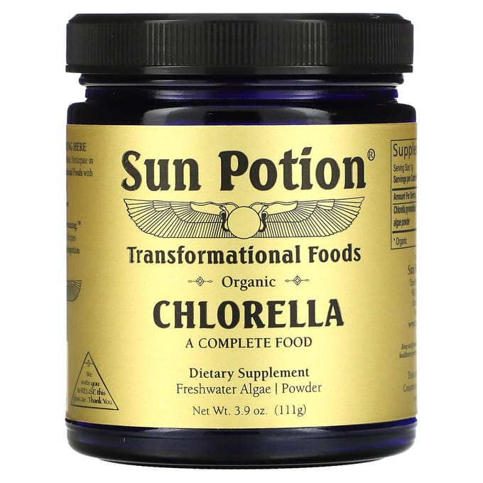 Sun Potion, Poudre de Chlorelle, Bio, 3,9 oz(111g)